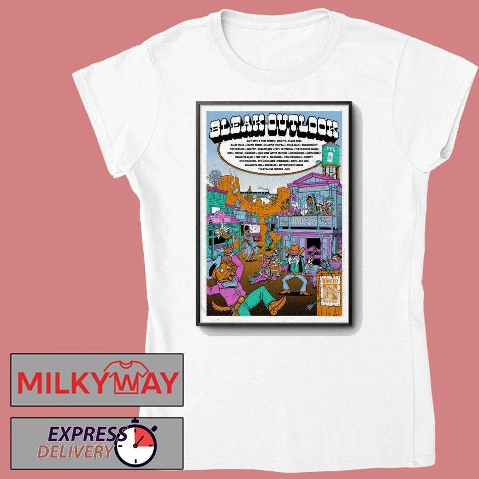 Bleak Outlook Vol 8 4 2-4 5 2026 Tacoma City-Wide In Tacoma WA Poster shirt