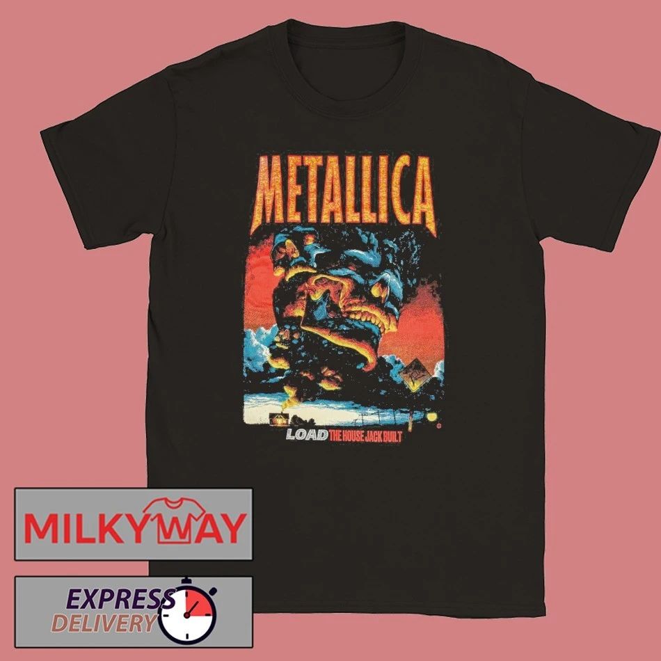 Metallica Load The House Jack Built Art By Max Loeffler Addition Load Series T-Shirt