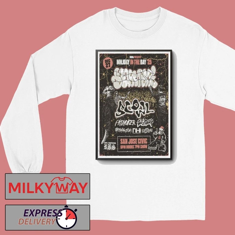 Sunami December 27 2025 In San Jose CA Poster shirt
