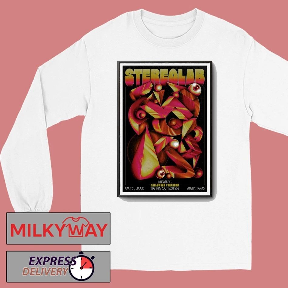 Stereolab Halloween Freakend The Far Out Lounge Event 2025 Poster shirt