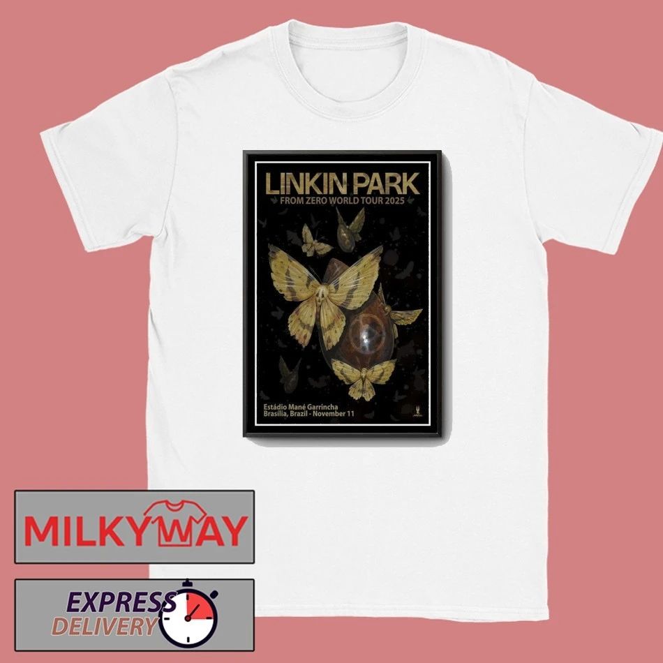 Linkin Park November 11 2025 Brasilia, Brazil Poster shirt
