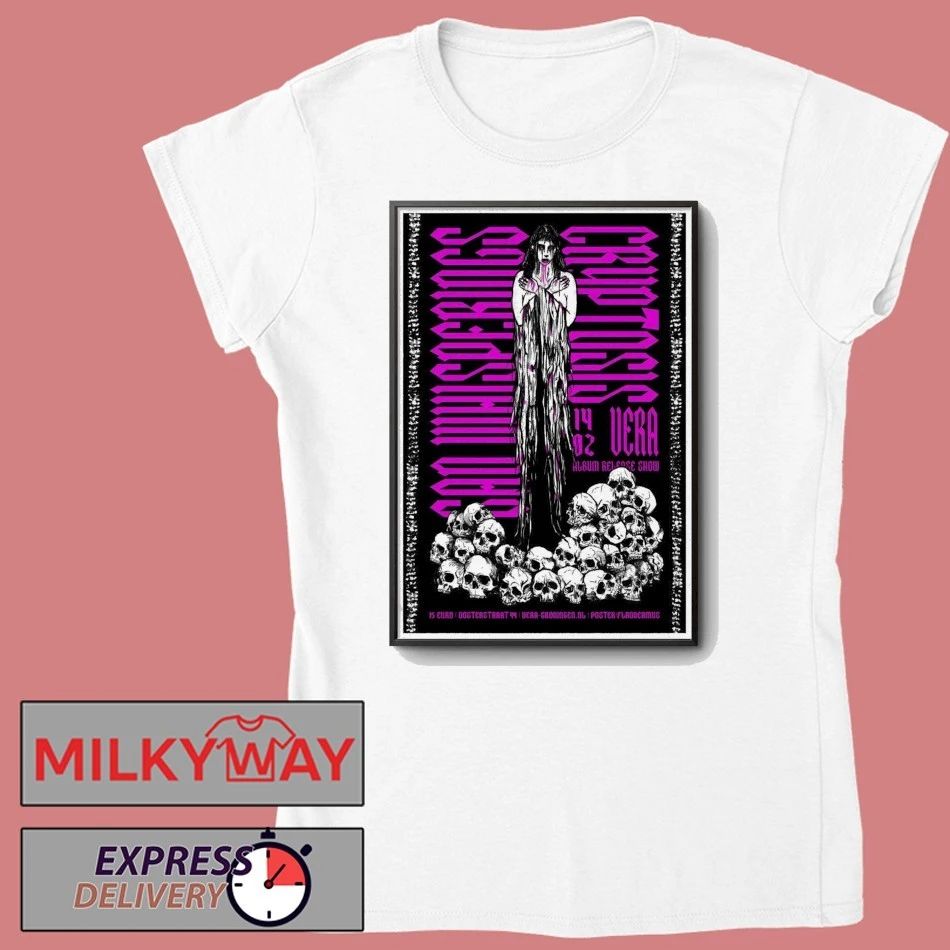 Sad Whisperings With Cryptosis In Groningen NL On Feb 14 2026 Poster shirt