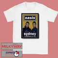 Oasis Accor Stadium Sydney Poster shirt