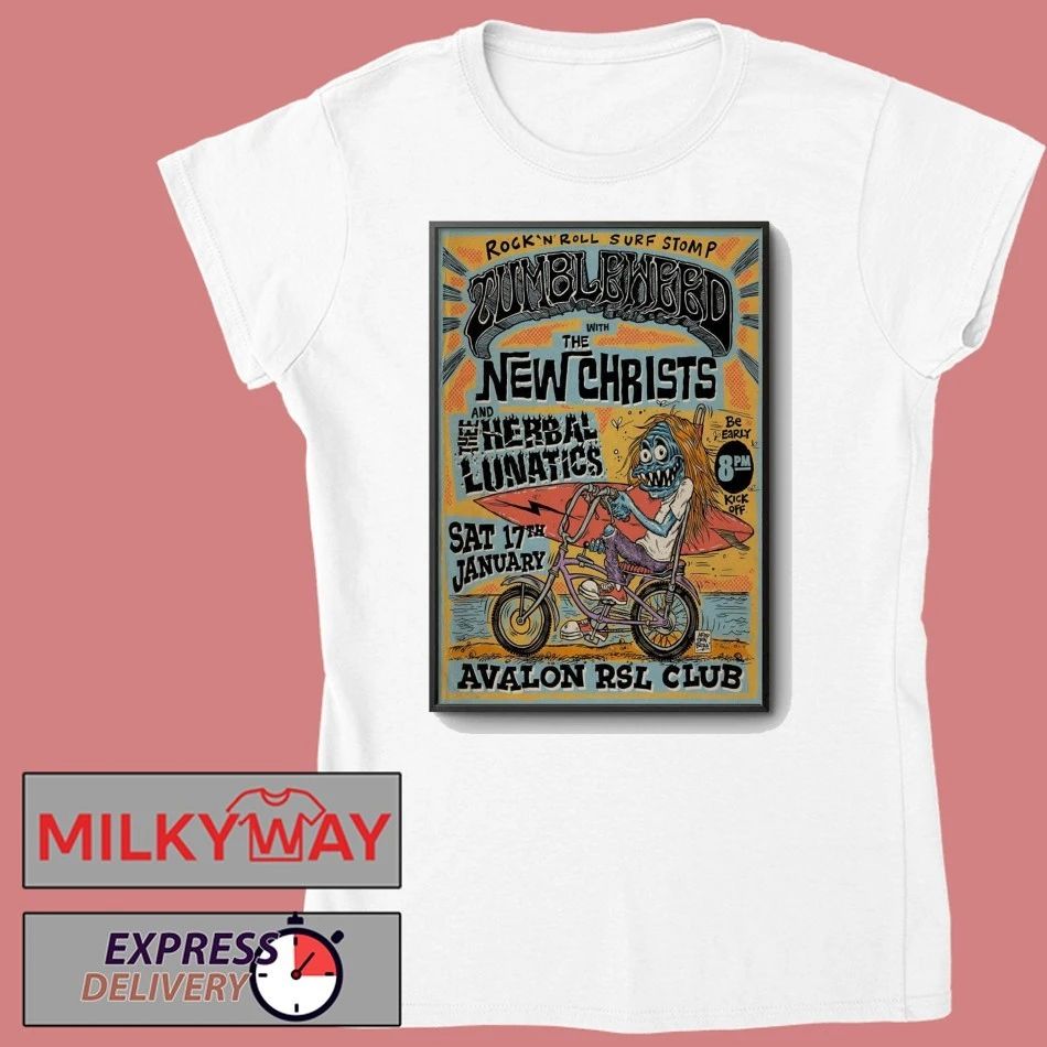 Tumbleweed Avalon Beach NSW Jan 17 2026 Poster shirt
