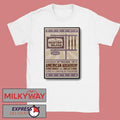 American Aquarium Band Feb 7 2026 In Raleigh, NC Tour Poster shirt
