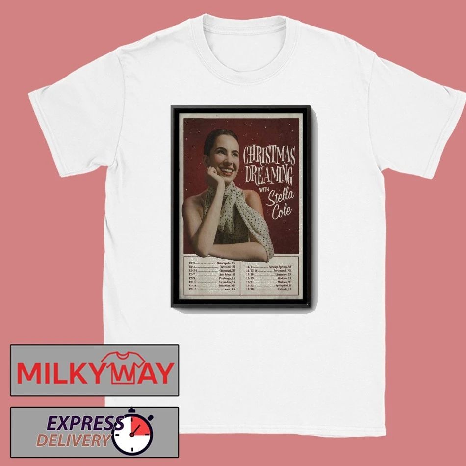 Christmas Dreaming Tour December 2025 Poster shirt
