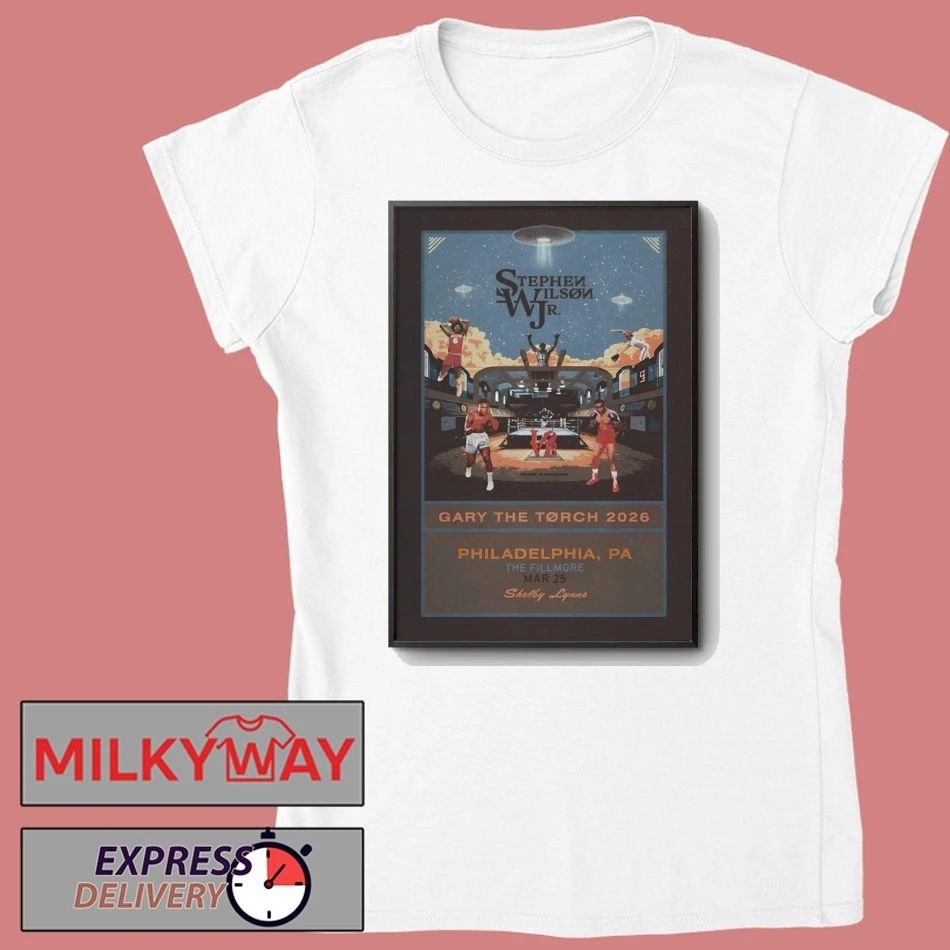 Stephen Wilson JR. The Fillmore Philadelphia PA Mar 25 2026 Poster shirt