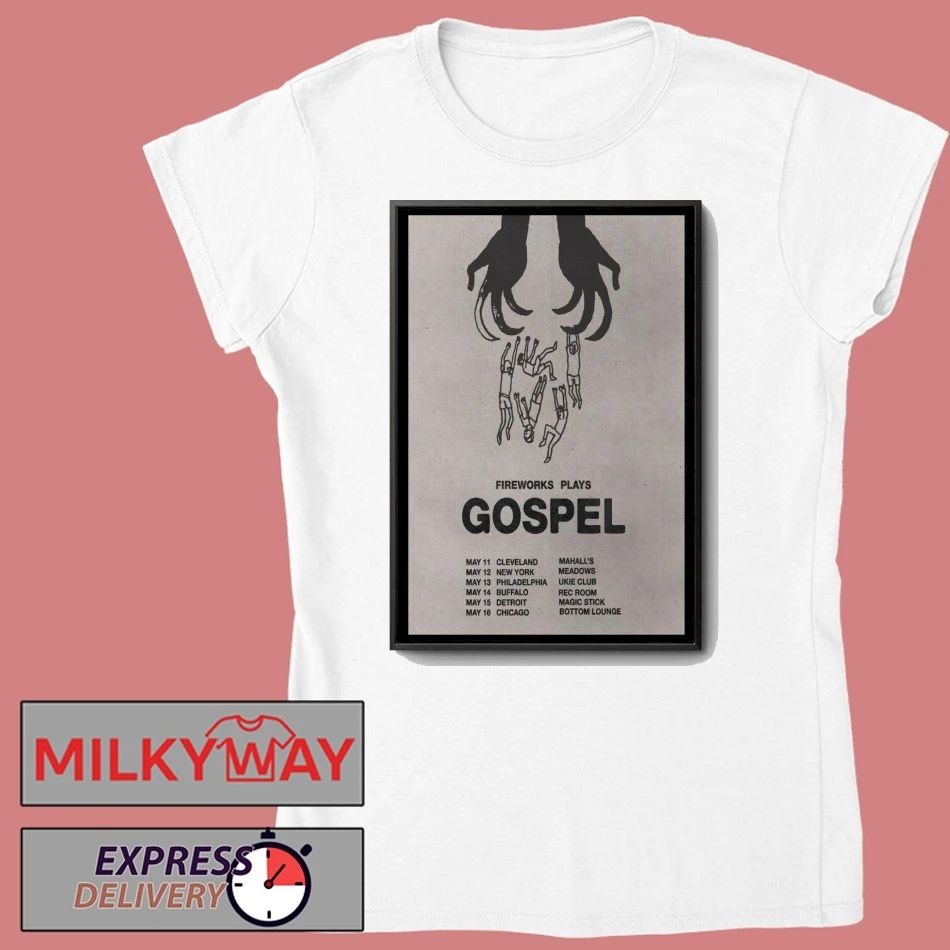 FIREWORKS Album GOSPEL 2026 Poster shirt