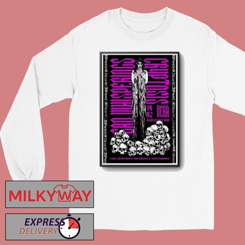 Sad Whisperings With Cryptosis In Groningen NL On Feb 14 2026 Poster shirt