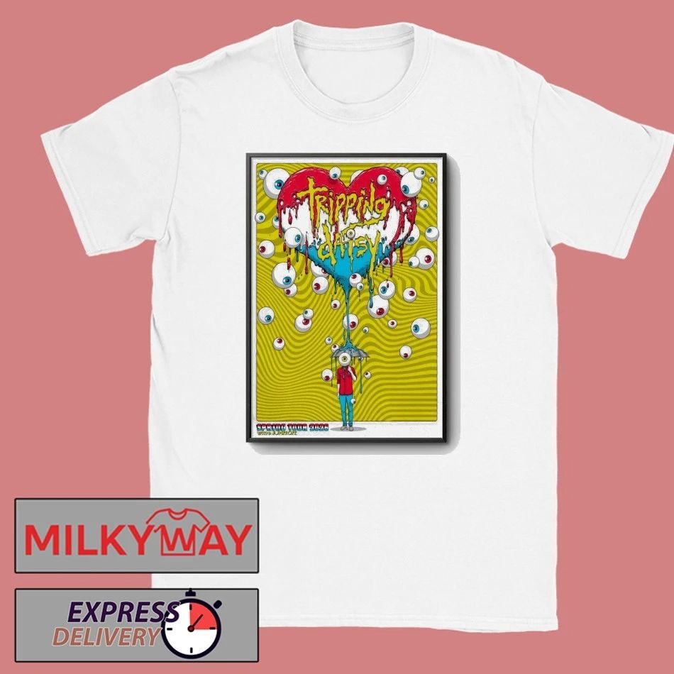 Tripping Daisy Spring Tour 26 Poster shirt