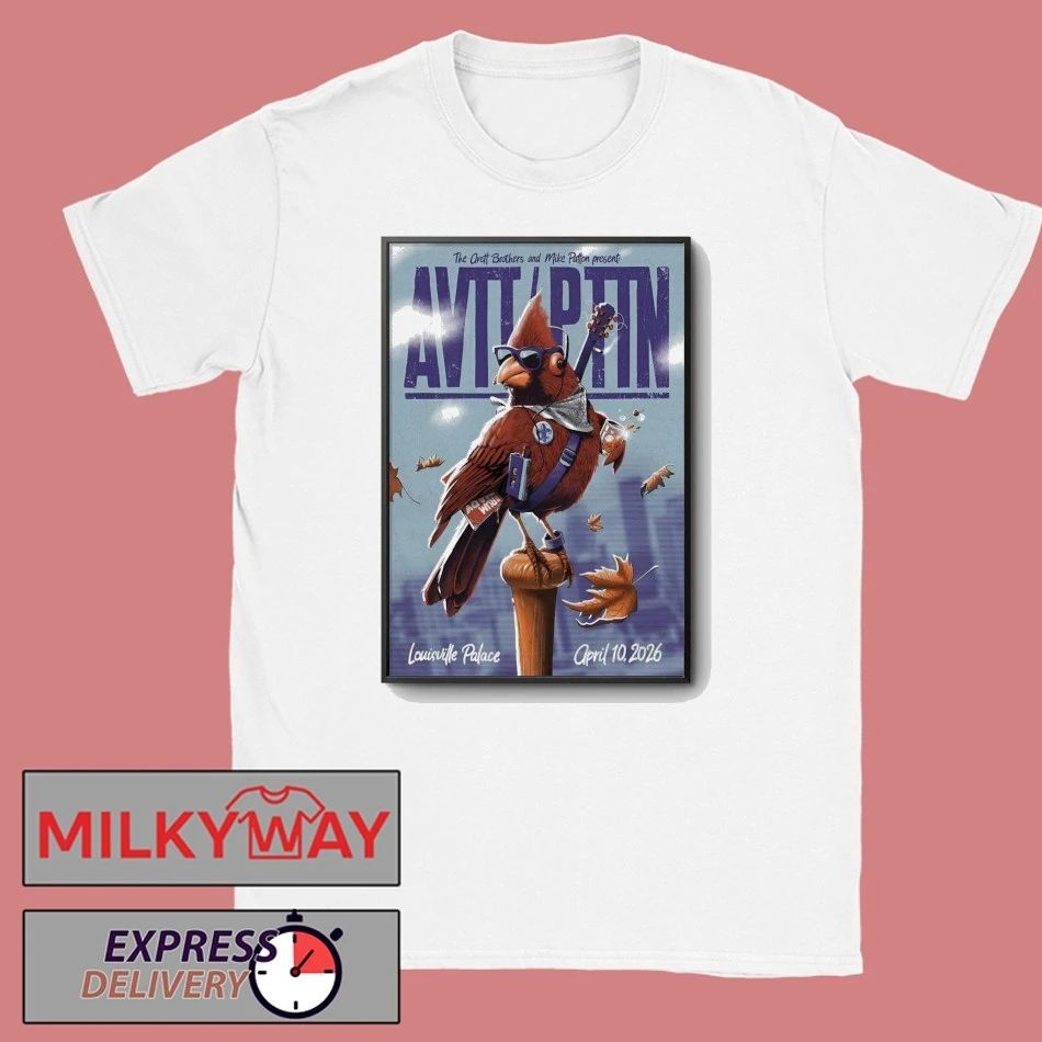 The Avett Brothers Apr 10 2026 In Louisville KY Poster shirt