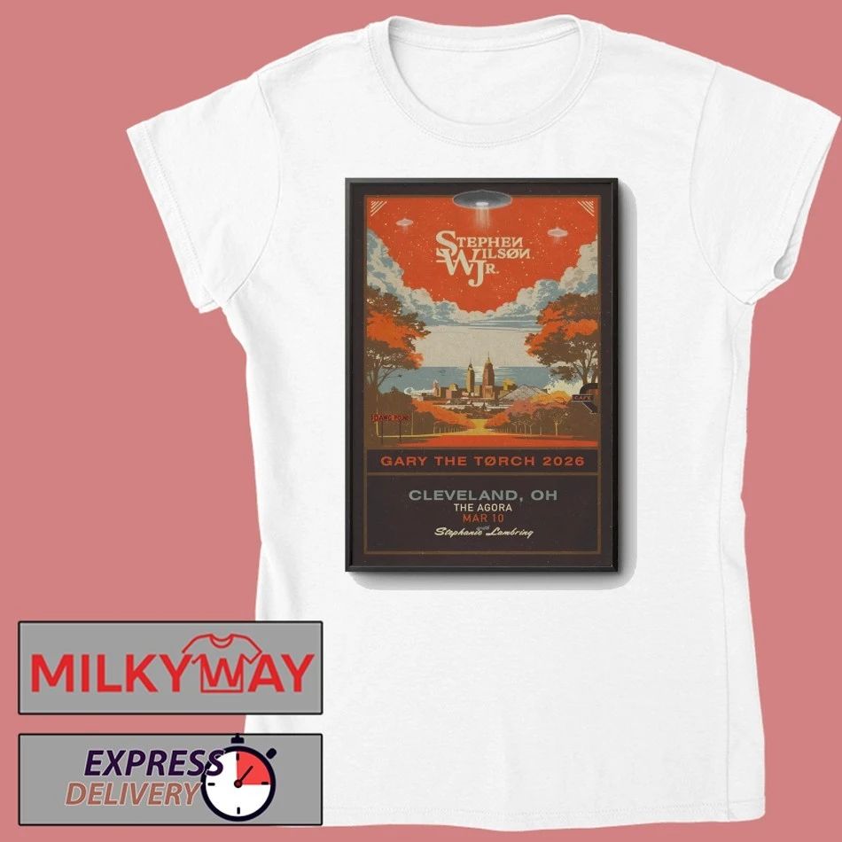 Stephen Wilson JR. 3 10 2026 Cleveland OH Poster shirt
