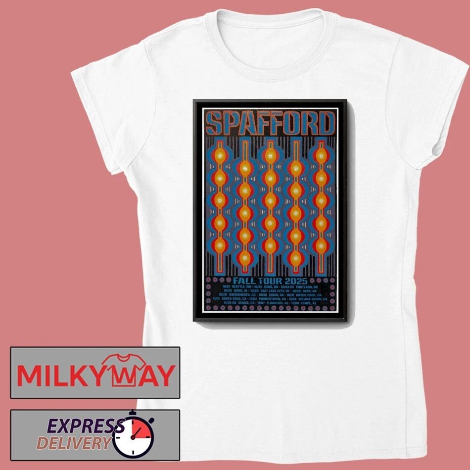 Spafford Fall Live Show 2025 Poster shirt