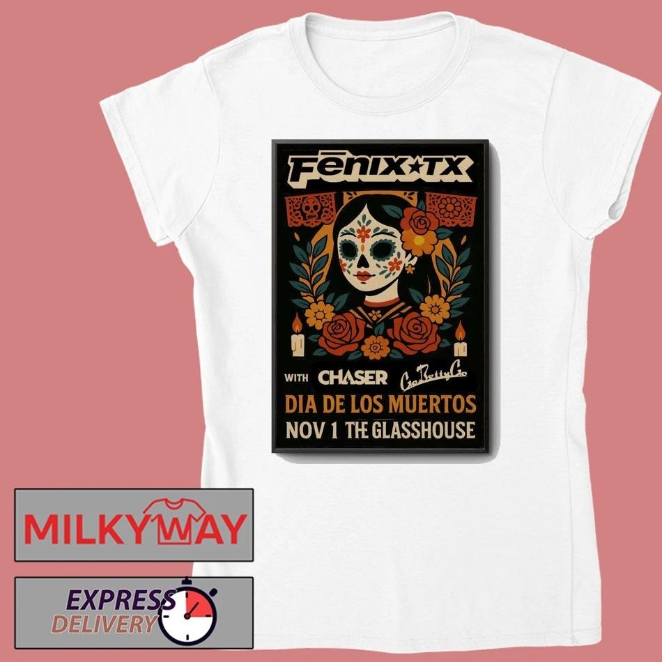 Fenix TX The Glass House In Pomona CA Nov 1 2025 Poster shirt