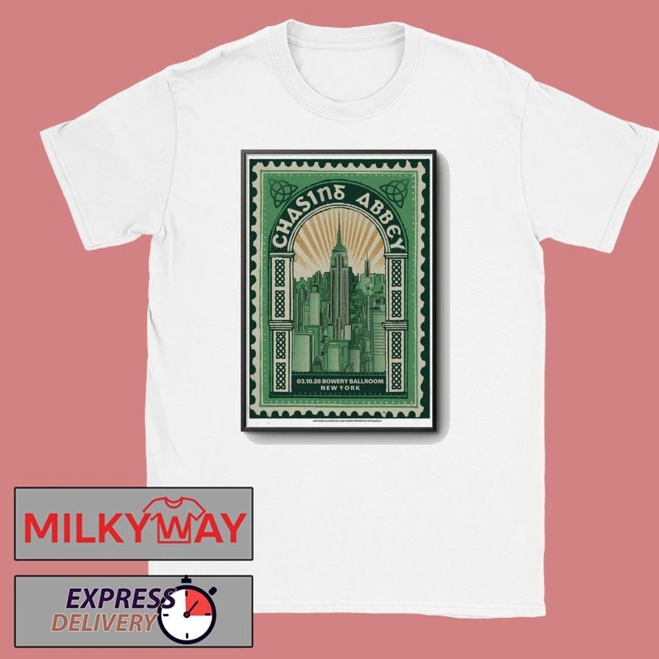 Chasing Abbey 03.10.2026 Poster New York shirt