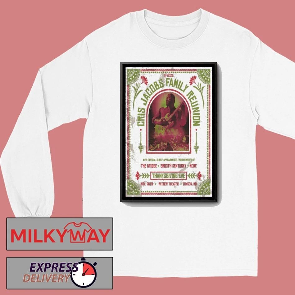 Cris Jacobs The Recher Theater Towson MD Event 2025 Poster shirt