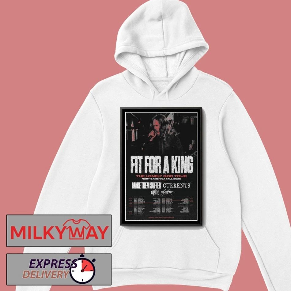 Fit For A King Fall Tour North America Poster shirt