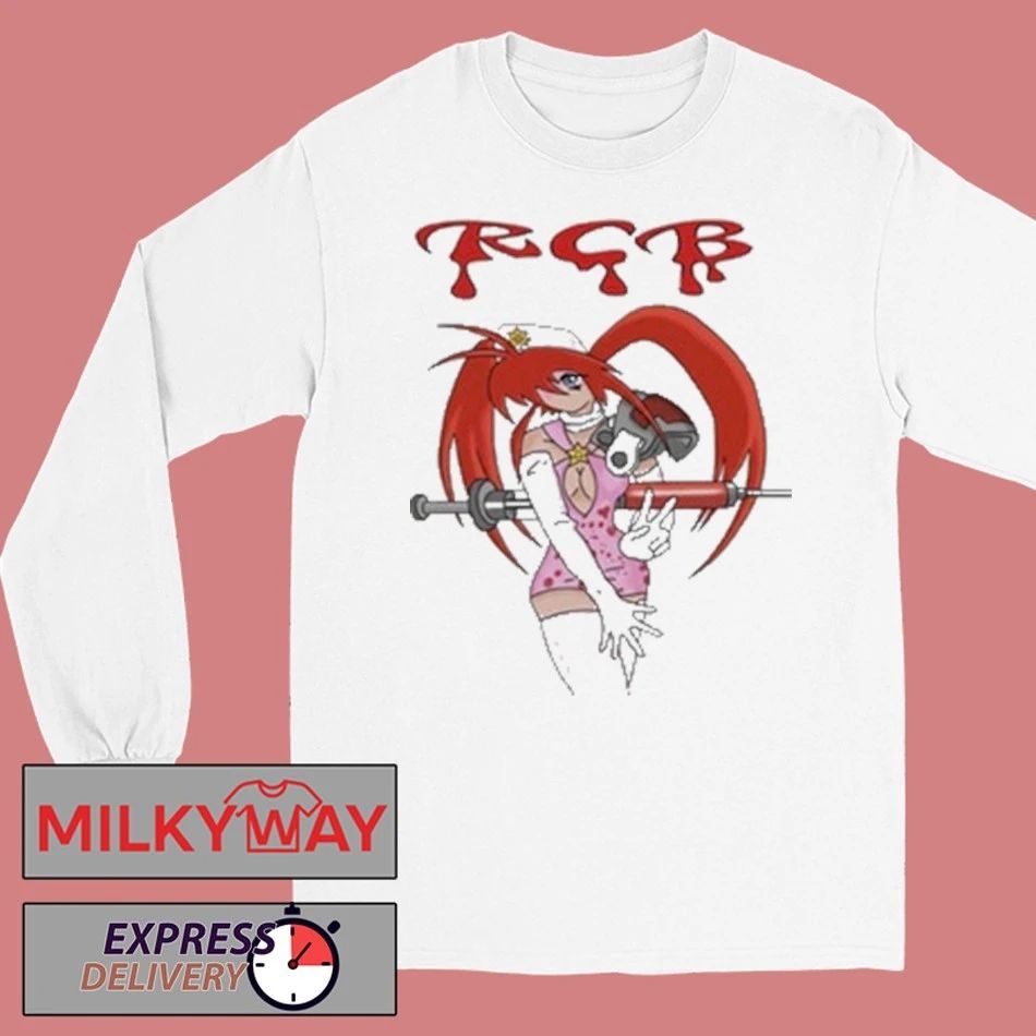 Reptilian Club Boyz RGB Anime Girl T-Shirt