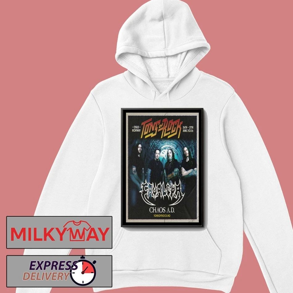 Tons Of Rock June 24 27 2026 Oslo Norway Poster shirt