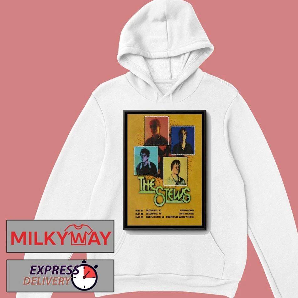 The Stews Mar 27 2026 Greenville SC Poster shirt