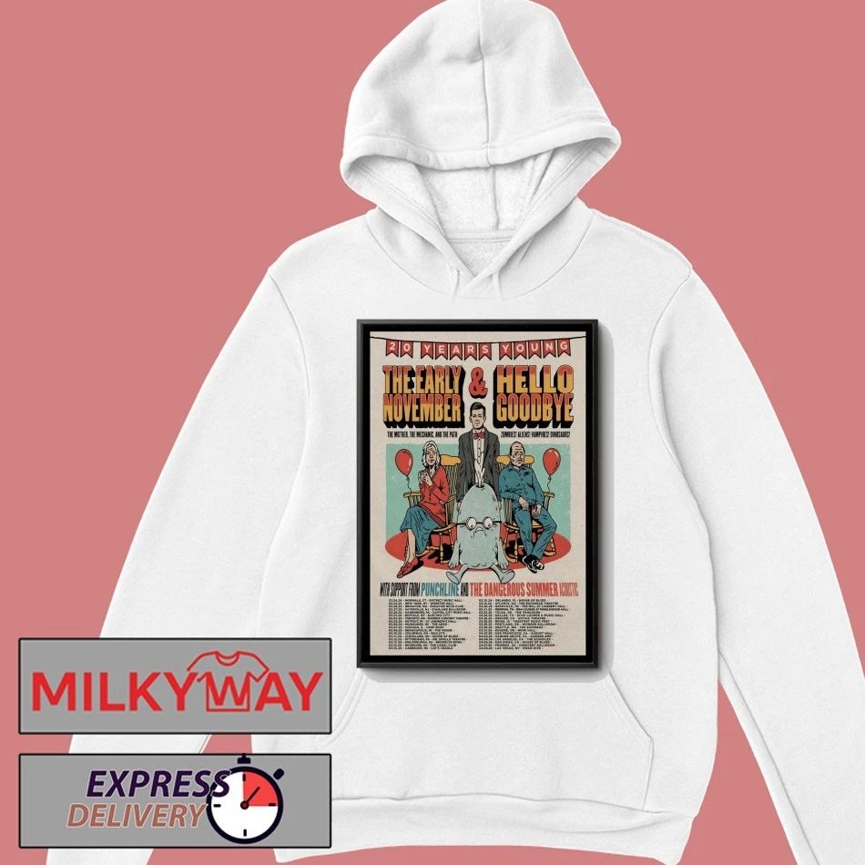 The Early November 20 Years of The Mother, The Mechanic, and The Path Poster shirt