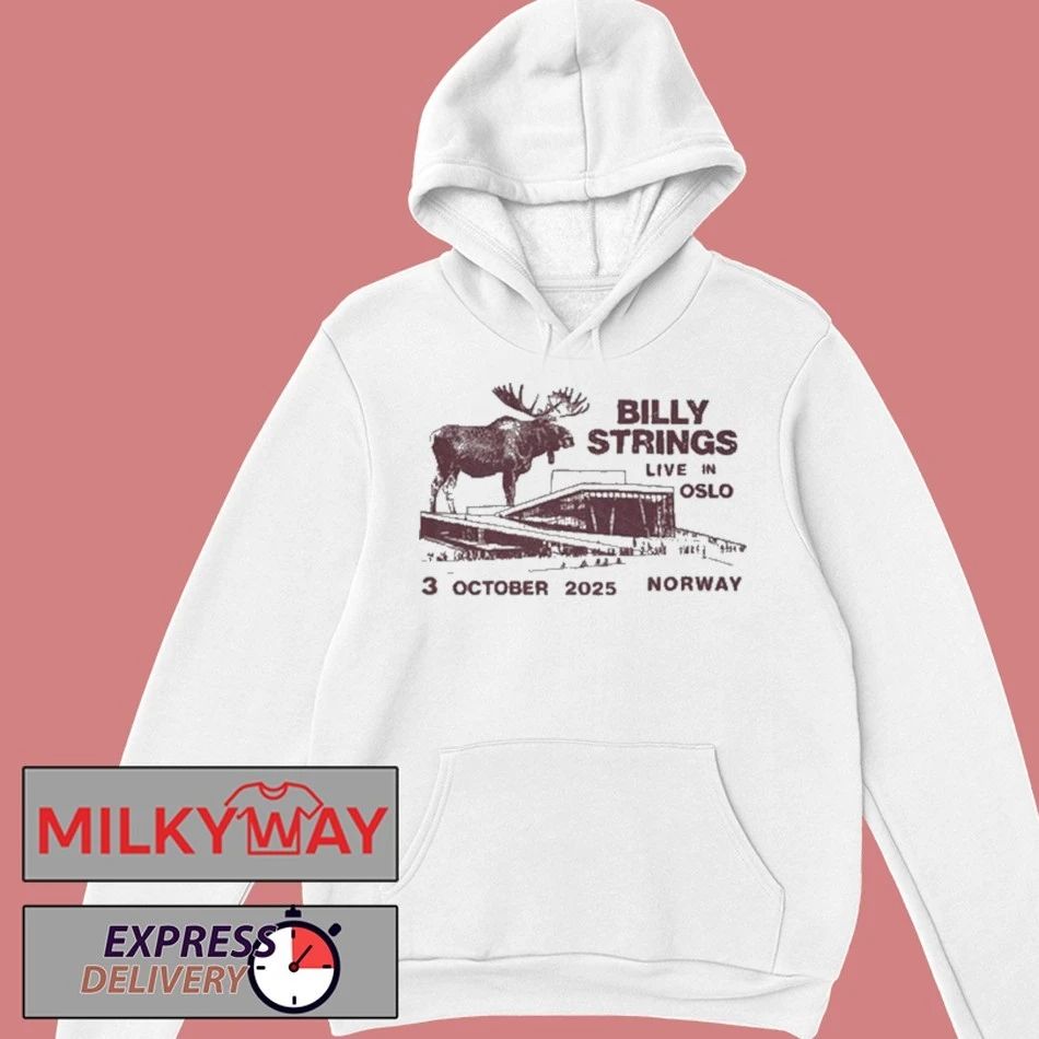Billy Strings Oslo Norway shirt