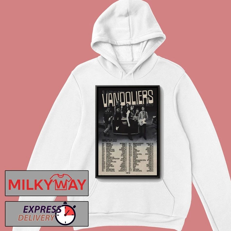 Poster Vandoliers World Tour 26 shirt