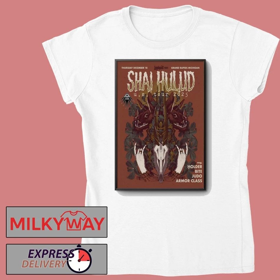 Shai Hulud December 18 2025 The Pyramid Scheme In Grand Rapids MI Poster shirt