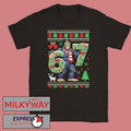 Bigfoot 67 Ugly Christmas Sweater
