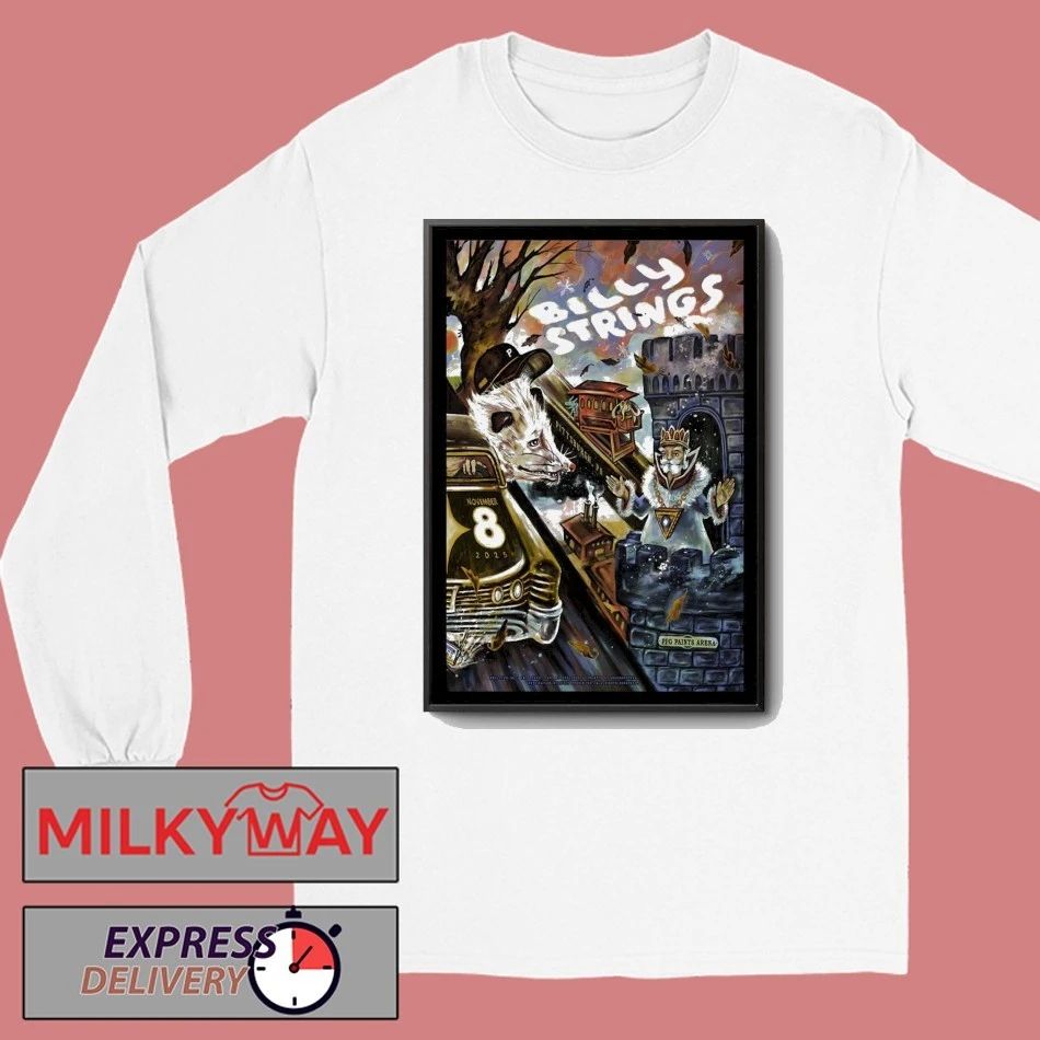 Billy Strings Pittsburgh, PA 11 08 2025 Poster shirt
