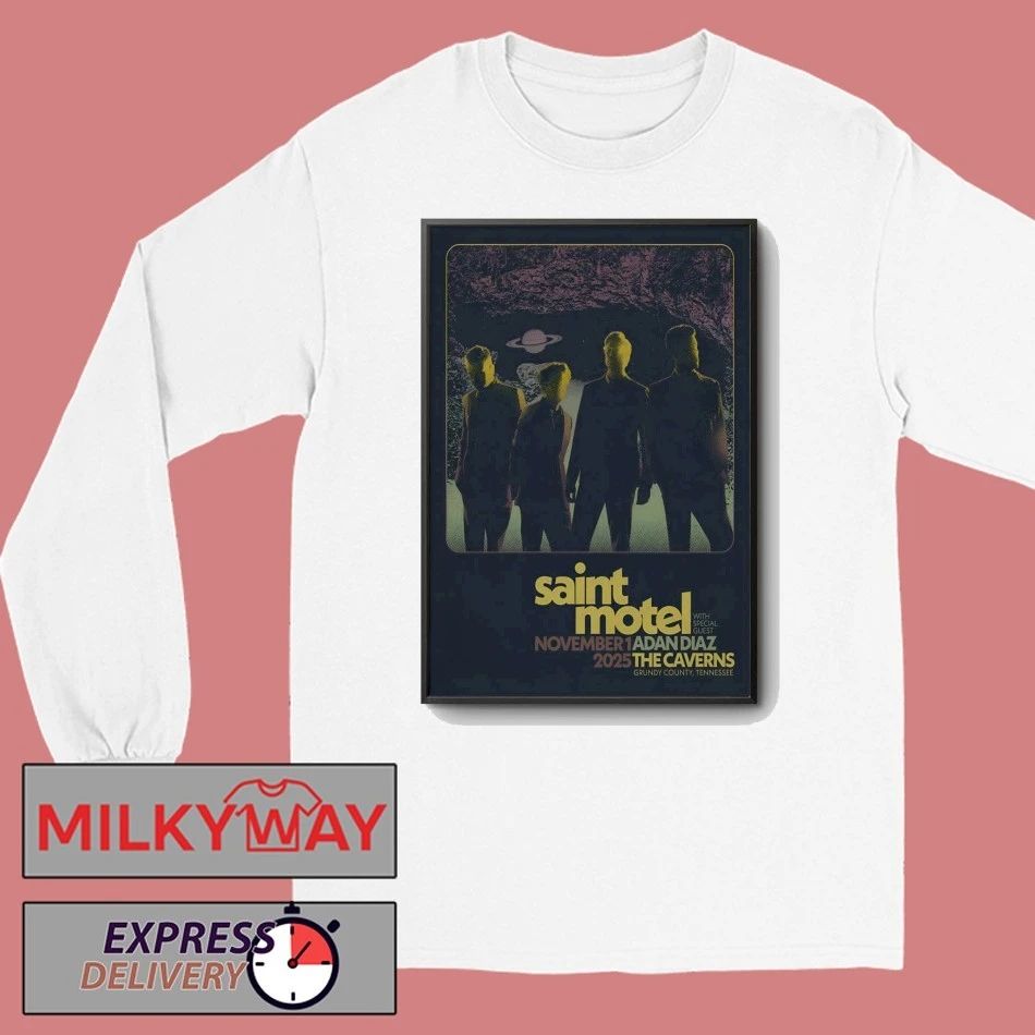 Saint Motel Nov 1 2025 The Caverns Grundy County TN Poster shirt