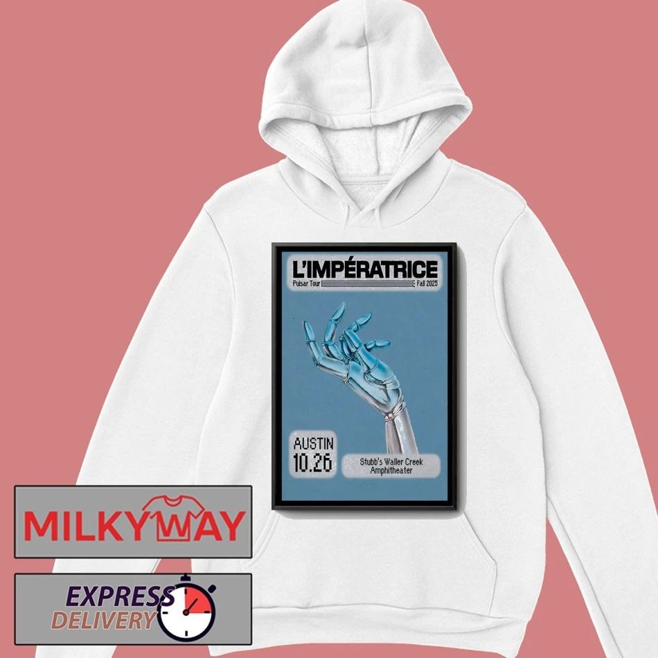 L’Impératrice 10 26 2025 Austin TX Poster shirt