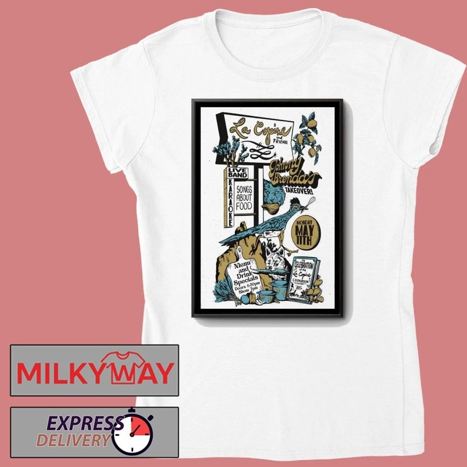 La Copine and Friends May 11, 2026 Johnny Brenda’s, Philadelphia, PA Poster shirt
