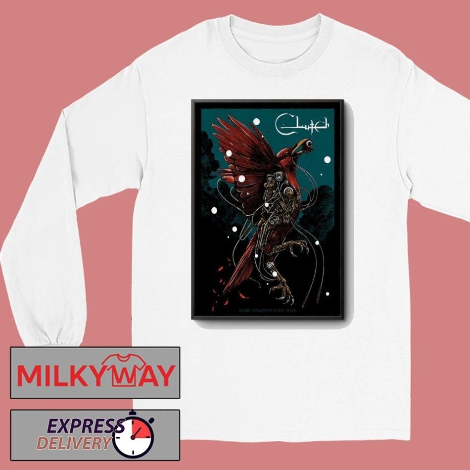 Clutch Event Berlin On Dec 3 2025 Poster shirt