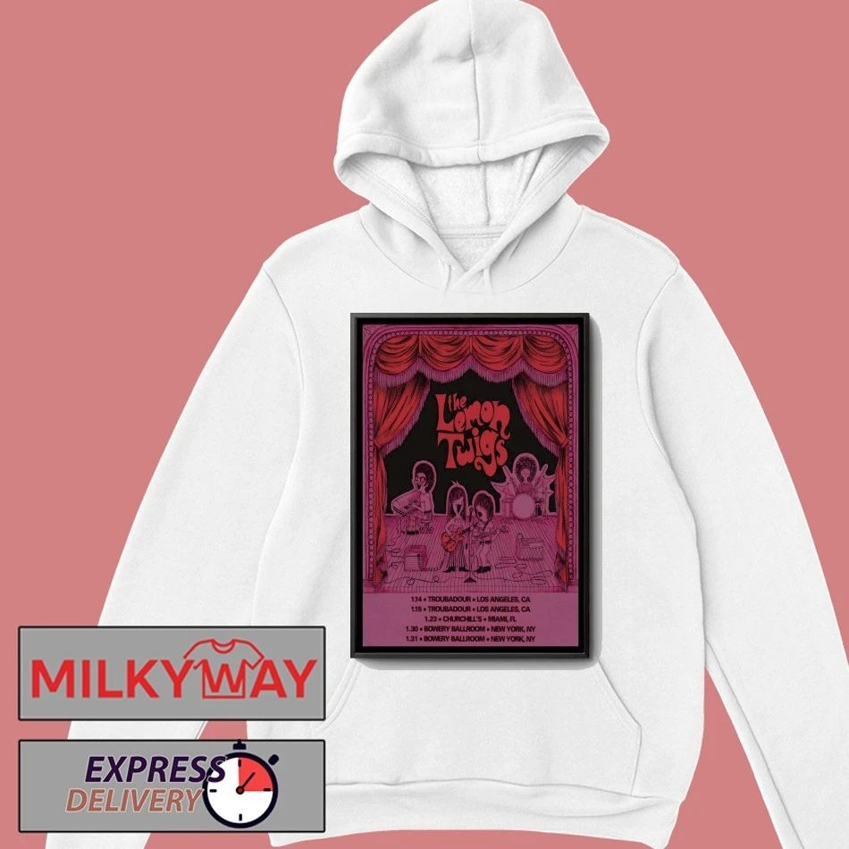 The Lemon Twigs Poster US 2026 Tour shirt
