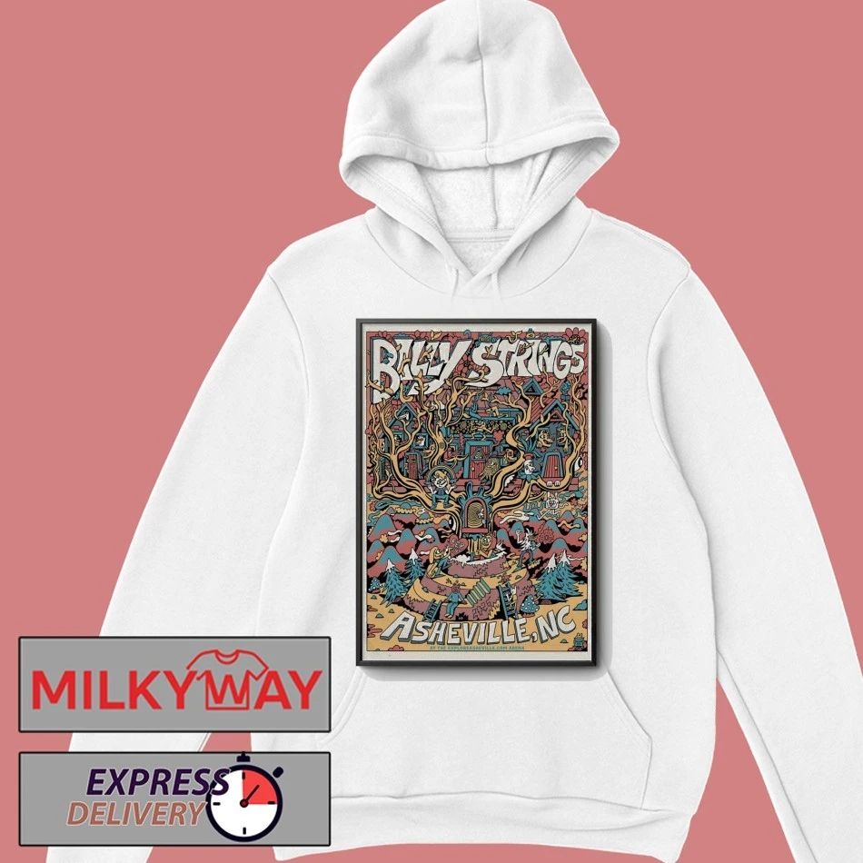 Billy Strings Feb 14 2026 ExploreAsheville.com Arena In Asheville NC Poster shirt