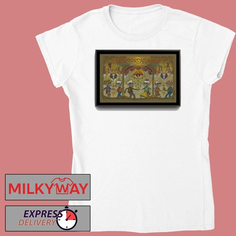 Widespread Panic Oct 24-25-26, 2025 Milwaukee, Wisconsin at The Riverside Theatre Poster shirt