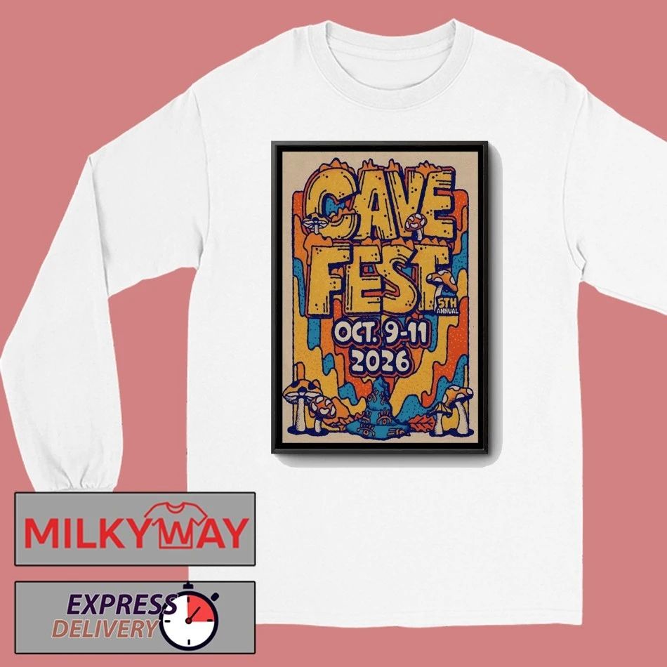 Cave Fest At The Caverns On Oct 9-11 2026 Poster shirt