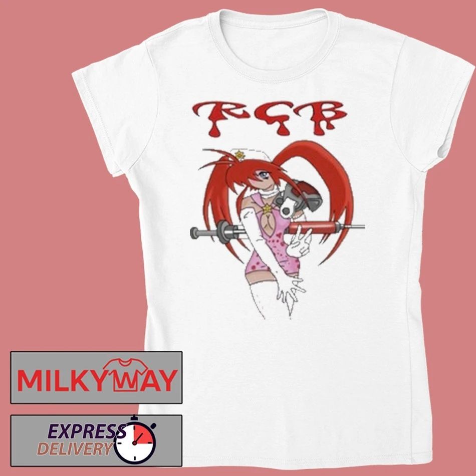 Reptilian Club Boyz RGB Anime Girl T-Shirt