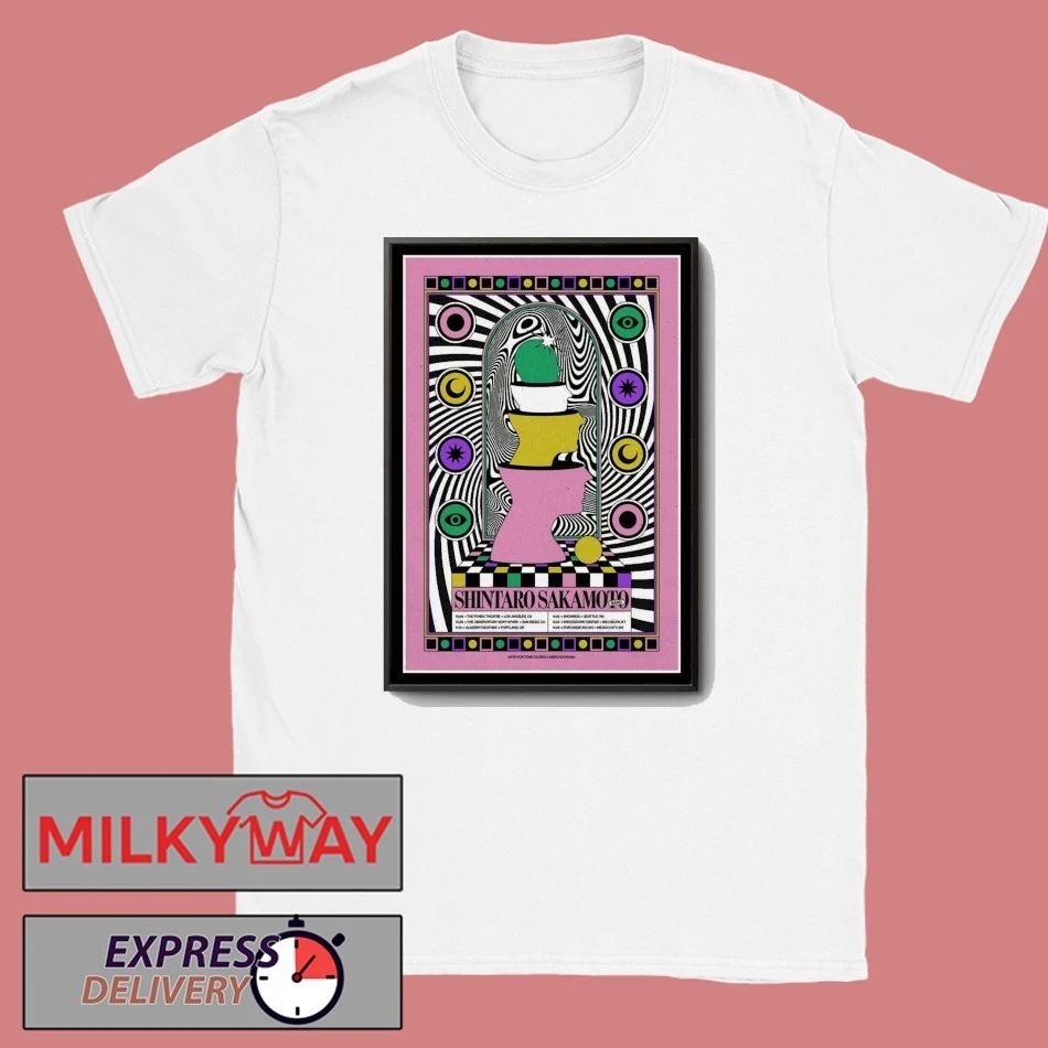Shintaro Sakamoto Band Tour Oct and Nov 2025 Poster shirt