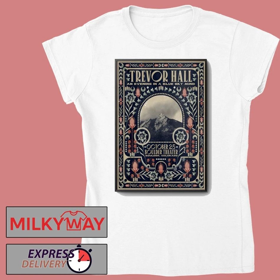 Trevor Hall On Oct 25 2025 In Boulder CO Poster shirt