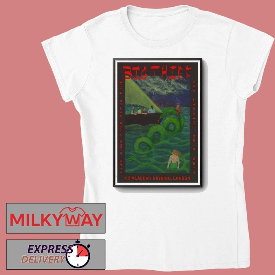 LIMITED Big Thief Poster Apr 23 2026 London Tour shirt
