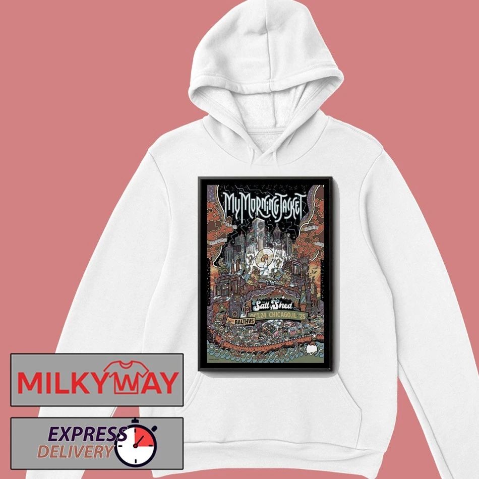 October 25, 2025 My Morning Jacket The Salt Shed. Chicago, IL Concert Poster shirt
