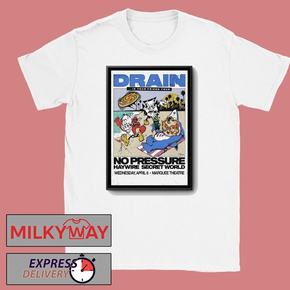 Drain In Tempe AZ On Apr 8 2026 Poster shirt