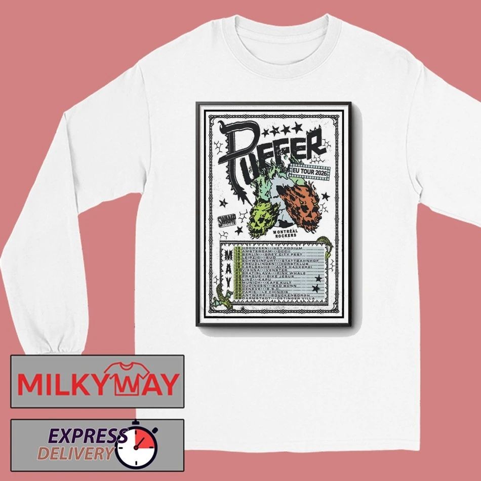 Puffer 2026 EU Tour Poster shirt
