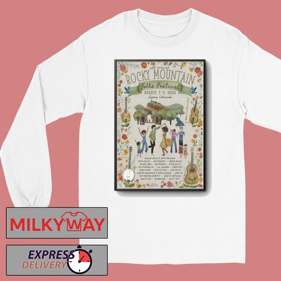 36th Annual Rocky Mountain Lyons CO On August 7-9 2026 Poster shirt