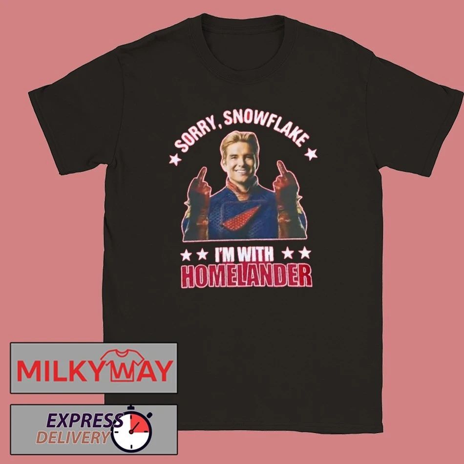 The Boys Season 5 Soldier Boy Sorry Snowflake I’m With Homelander Shirt