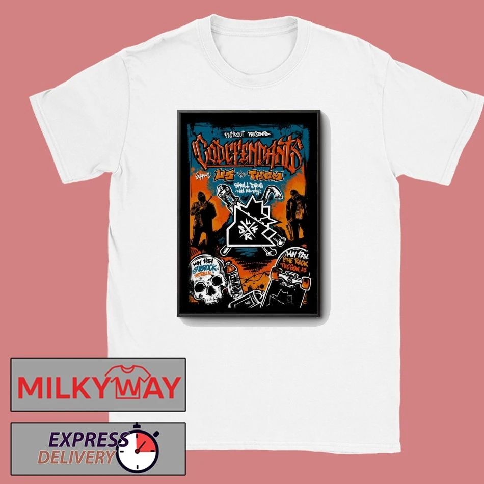 Codefendants May 17 2026 In Scottsdale AZ Poster shirt