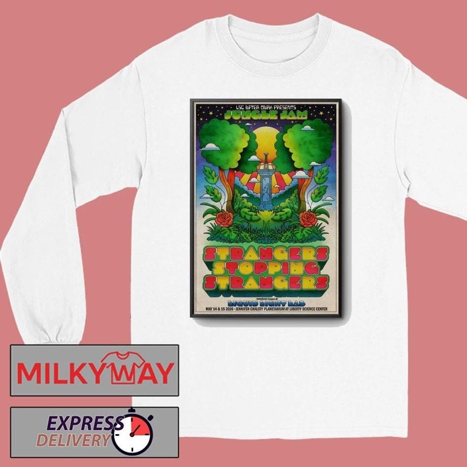 Strangers Stopping Strangers 5 14-5 15 2026 Jersey City NJ Poster shirt