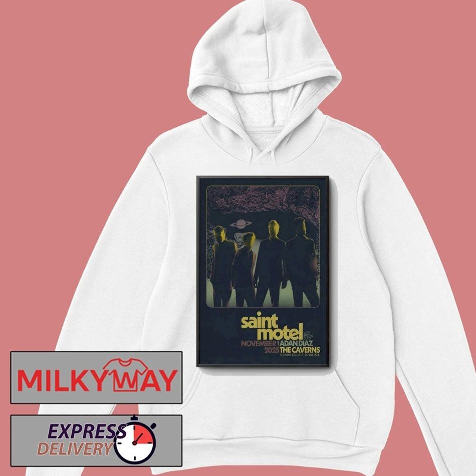 Saint Motel Nov 1 2025 The Caverns Grundy County TN Poster shirt